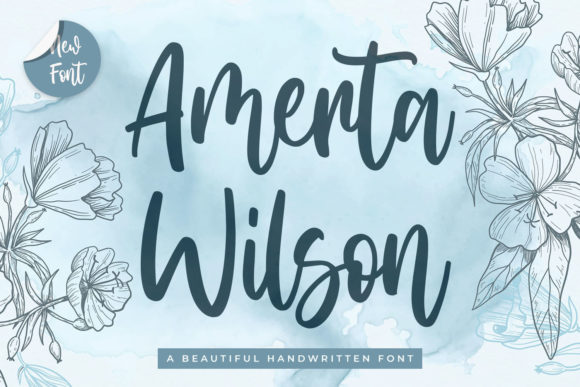 Amerta Wilson: A Charming Script Font for Memorable Campaigns