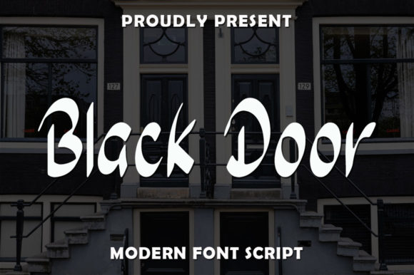 Black Door: A Handwritten Font for Modern Marketers
