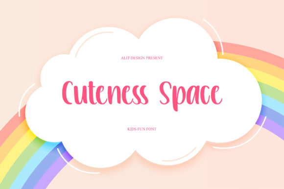 Cuteness Space: A Charming Handwritten Font for Editorial Design