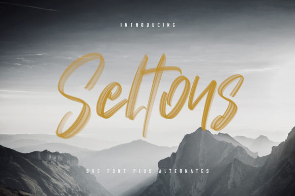 Discovering Seltons: A Script Font for Elegant Editorial Design