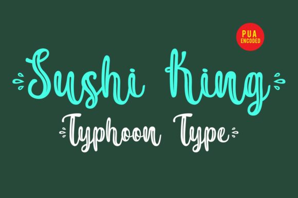 Discovering Sushi King: A Handwritten Font for Editorial Charm
