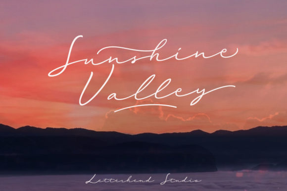 Elevate Your Brand with Sunshine Valley Font
