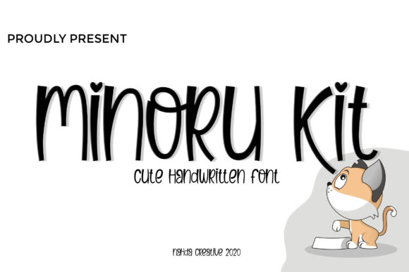 Enhance Your Brand with the Charming Minoru Kit Font