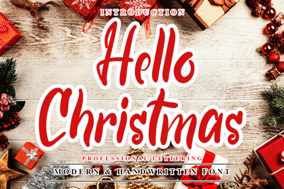 Hello Christmas: A Charming Handwritten Font for Web Design