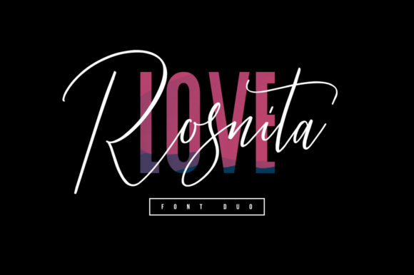 Love Rosnita Duo: A Perfect Font for Creative Makers