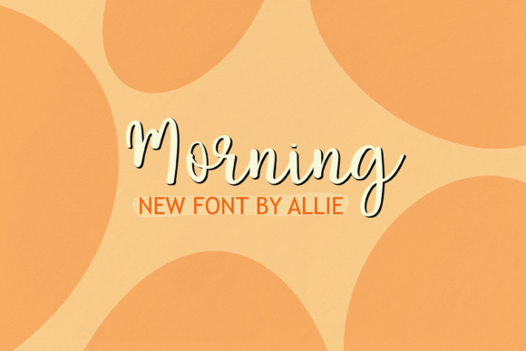Morning: A Fresh Script for Modern Design