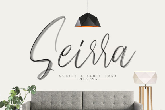 Seirra: Elevate Your Brand with This Charming SVG Font