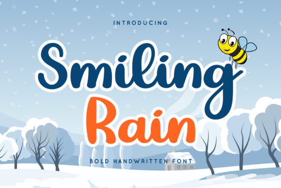 Smiling Rain: A Fresh and Sweet Handwritten Font
