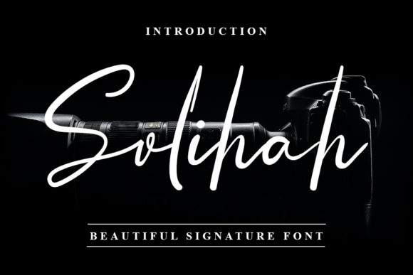 Solihah: A Graceful Handwritten Font for Elegant Web Design