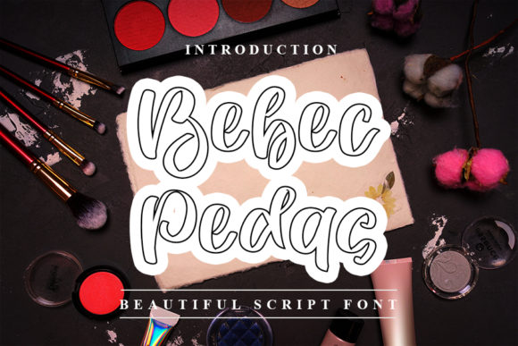 Transform Your Brand with Bebec Pedas Font