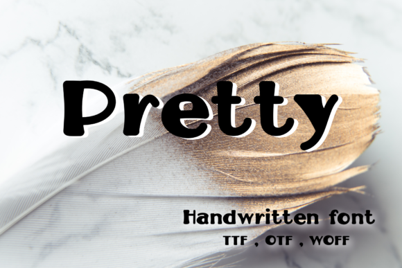 Transform Your Brand with Pretty: A Versatile Script Font