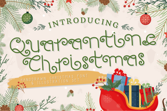 Transform Your Brand with Quarantine Christmas Font